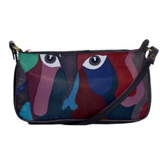 Abstract God Pastel Evening Bag by AlfredFoxArt