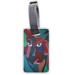 Abstract God Pastel Luggage Tag (one Side)