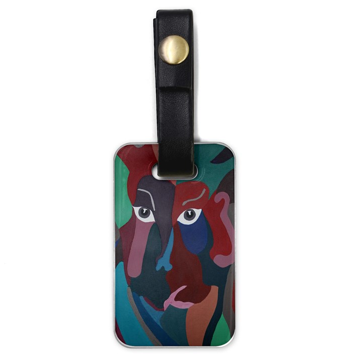 Abstract God Pastel Luggage Tag (One Side)