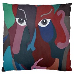 Abstract God Pastel Large Cushion Case (two Sided) 