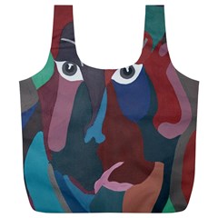 Abstract God Pastel Reusable Bag (xl)