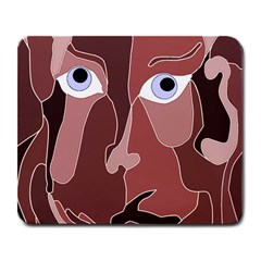 Abstract God Lilac Large Mouse Pad (rectangle) by AlfredFoxArt