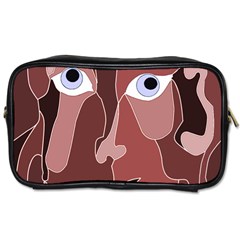 Abstract God Lilac Travel Toiletry Bag (two Sides)