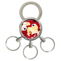 Soul Man 3-ring Key Chain