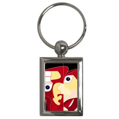 Soul Man Key Chain (rectangle) by AlfredFoxArt