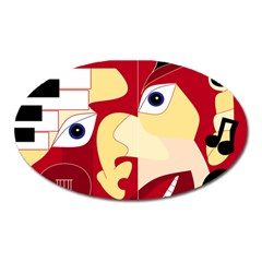 Soul Man Magnet (oval)