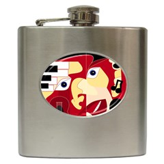 Soul Man Hip Flask by AlfredFoxArt