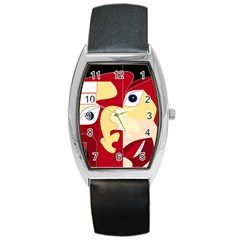 Soul Man Tonneau Leather Watch