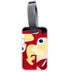 Soul Man Luggage Tag (two Sides) by AlfredFoxArt