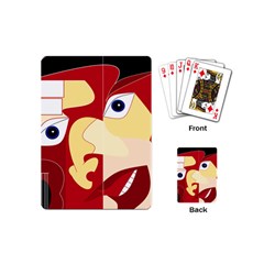 Soul Man Playing Cards (mini) by AlfredFoxArt