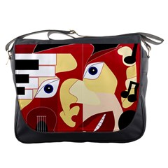 Soul Man Messenger Bag by AlfredFoxArt