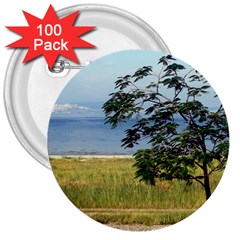 Sea Of Galilee 3  Button (100 Pack)