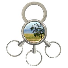 Sea Of Galilee 3-ring Key Chain