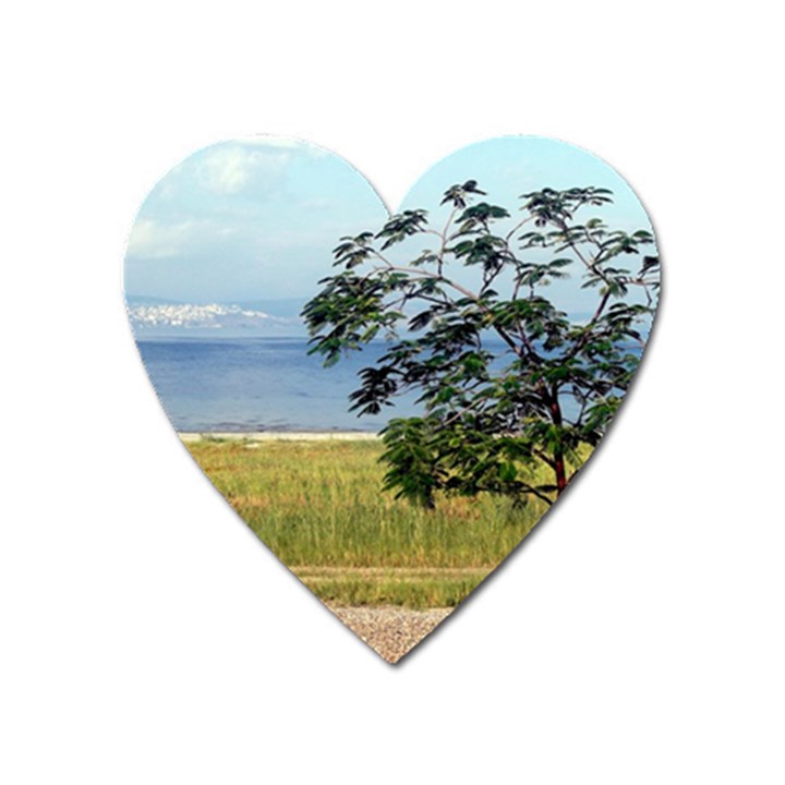 Sea Of Galilee Magnet (Heart)