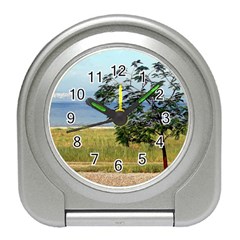 Sea Of Galilee Desk Alarm Clock by AlfredFoxArt