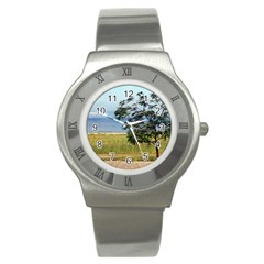 Sea Of Galilee Stainless Steel Watch (slim)