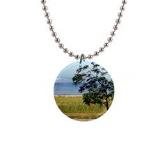 Sea Of Galilee Button Necklace