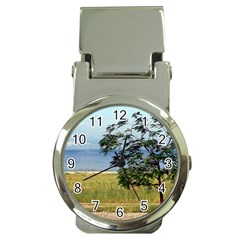 Sea Of Galilee Money Clip With Watch