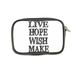 Live Hope Wish Make Coin Purse Back