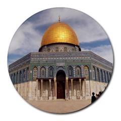 The Dome Of The Rock  8  Mouse Pad (round)