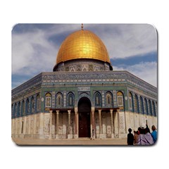 The Dome Of The Rock  Large Mouse Pad (rectangle) by AlfredFoxArt