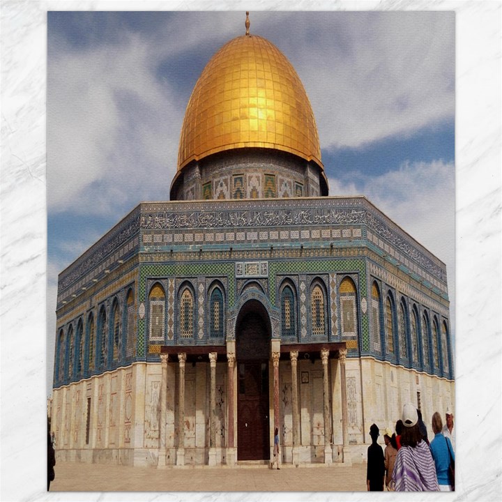 The Dome Of The Rock  Canvas 8  x 10  (Unframed)