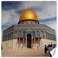 The Dome Of The Rock  Canvas 12  X 12  (unframed)