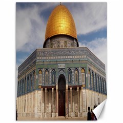 The Dome Of The Rock  Canvas 12  X 16  (unframed)