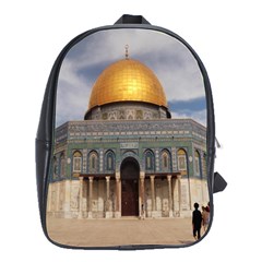 The Dome Of The Rock  School Bag (large)