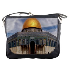 The Dome Of The Rock  Messenger Bag by AlfredFoxArt