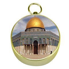 The Dome Of The Rock  Gold Compass