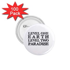 Level One Earth 1 75  Button (100 Pack)