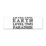 Level One Earth Bumper Sticker 10 Pack Front