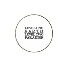 Level One Earth Golf Ball Marker (for Hat Clip)