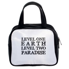 Level One Earth Classic Handbag (two Sides) by AlfredFoxArt