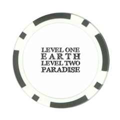 Level One Earth Poker Chip (10 Pack)