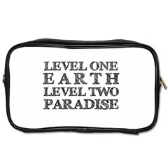 Level One Earth Travel Toiletry Bag (two Sides)