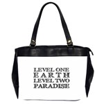 Level One Earth Oversize Office Handbag (Two Sides) Front