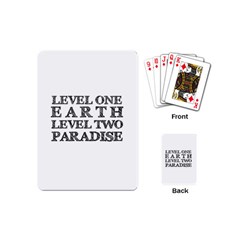 Level One Earth Playing Cards (mini)