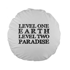 Level One Earth 15  Premium Round Cushion 