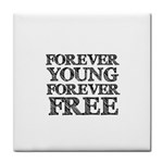 Forever Young Ceramic Tile Front