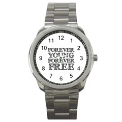 Forever Young Sport Metal Watch