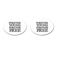 Forever Young Cufflinks (oval)