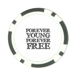 Forever Young Poker Chip