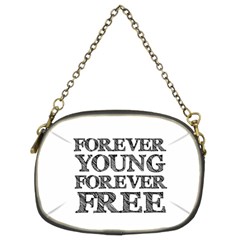 Forever Young Chain Purse (two Sided) 