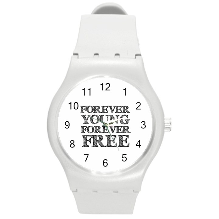 Forever Young Plastic Sport Watch (Medium)