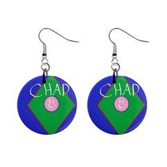 Chadart Mini Button Earrings