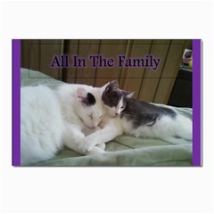 All In The Family Postcards 5  X 7  (10 Pack) by honeyheart