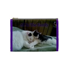 All In The Family Cosmetic Bag (medium)