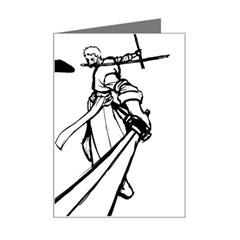 A Swordsman s Honor Mini Greeting Card